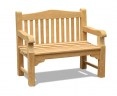 Buckingham Teak Garden Bench - 1.2m