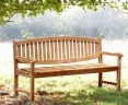 Ascot 4 Seater Teak Garden Bench – 1.8m