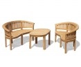 Deluxe Teak Coffee Table Set 2