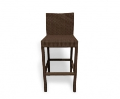 Set of 4 Java Brown Woven Bar Stools - NEW: End of line