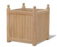 Set of 3 Wooden Outdoor Planters, Versailles Planters – S, L & XL