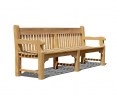 Banchory Teak Garden Bench 2.4m