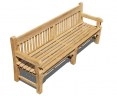 Banchory Wooden Outdoor Bench - 8ft