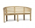 Kensington Teak Banana Garden Bench