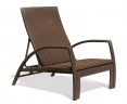 Monaco Rattan Garden Sun Lounger, Adjustable Sun Lounger