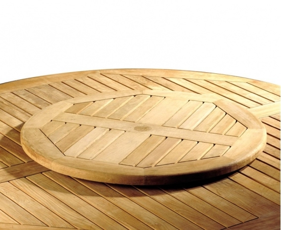 Wooden Lazy Susan, Extra-large – 0.8m