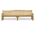 Buckingham Large Teak Garden Bench - 3m