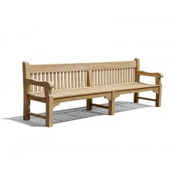 Banchory Heavy Duty Garden Bench - 3m