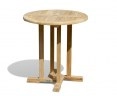 Canfield Teak Circular Garden Table – 0.7m