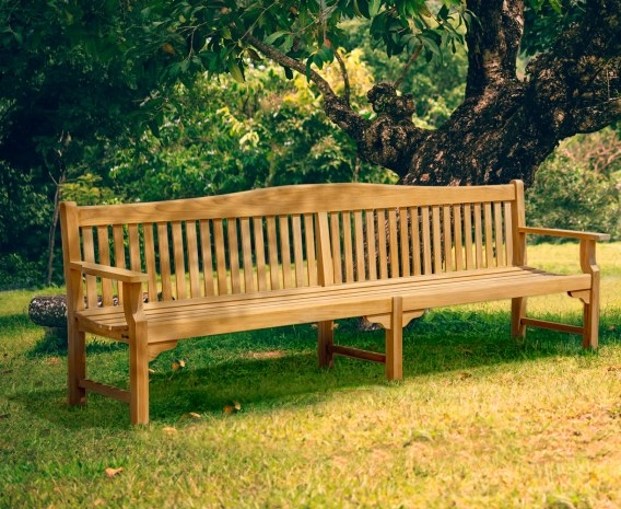 Tribute Large Teak Garden Bench - 3m