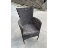 Riviera Java Brown Tall Armchair - New: End of line