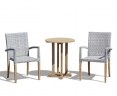 Canfield Round 60cm Table with 2 St. Tropez Armchairs