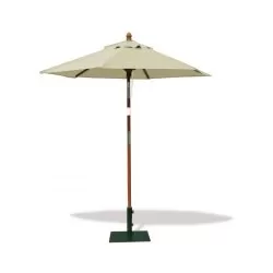 Natural 2m Hexagonal Parasol - Used: Good