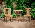 Canfield Round 60cm Table with 2 Clivedon Chairs