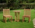 Canfield Round 60cm Table with 2 Windsor Chairs