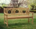 Albemarle Decorative Garden Bench, Flat Pack - 1.5m