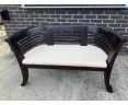 Kensington 1.5m Dark Bench with Ecru Cushion - Used: Good