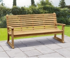 Primrose Sled Park Bench - 1.8m