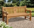 Balmoral Teak Queen Elizabeth II Commemorative Bench - 1.8m