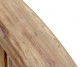 Deluxe Rustic Teak Banana Bench