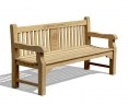 Balmoral Teak Queen Elizabeth II Commemorative Bench - 1.8m