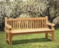 Balmoral Teak Queen Elizabeth II Commemorative Bench