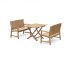 Rimini Folding Table with Stamford Benches Set