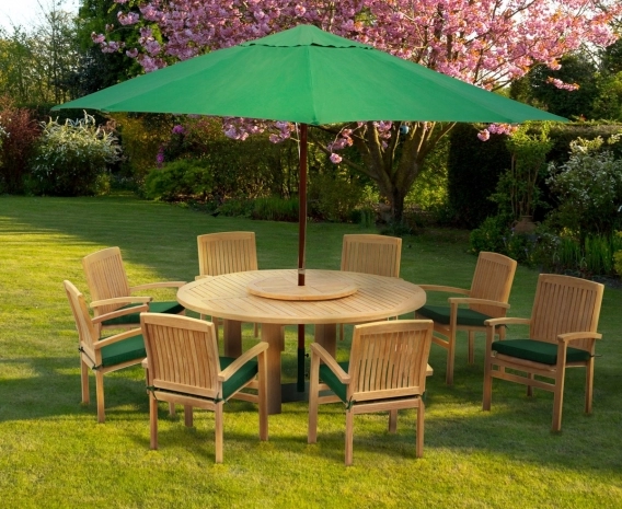 Titan Round Table with Bali Chairs Set - 1.8m