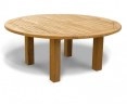 Large wood garden table