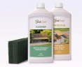Teak Cleaner & Protector Kit with Scrubbing Pads