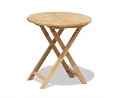 Suffolk Teak Round Table - 0.7m