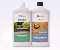 Teak Cleaner and Shield Kit