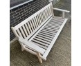 Eero 3 Seater Bench with Taupe Cushions - Used: Good