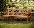 Princeton Chippendale Decorative Garden Bench – 1.8m