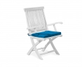 Folding Garden Chair Cushion, Tie-on Cushion Pad