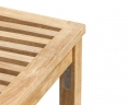 Canterbury Teak Dining Bench - Without Arms - 1.8m