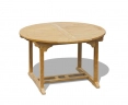 Brompton Oval Extendable Outdoor Table, Single-Leaf – 1.2 - 1.8m