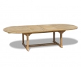 Brompton Teak Extending Oval Table, Double-Leaf – 2 - 3m