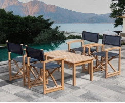 Hilgrove Coffee Table and Director's Chair Set