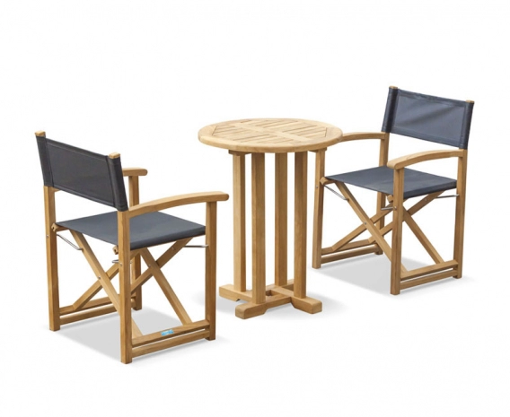 Canfield Round Table and Director’s Chair Set