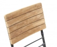 Bistro Chair with Teak Backrest
