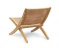 Foldable Woven Lounge Chair