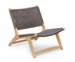 Amalfi Lounge Chair, Loom Weave