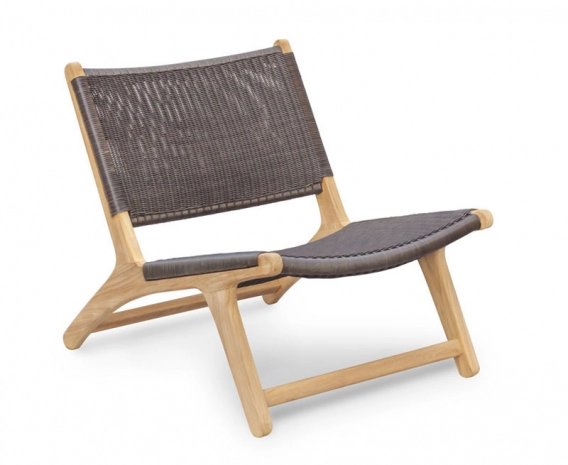 Amalfi Lounge Chair, Loom Weave