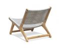 Amalfi Lounge Chair, Flat Weave