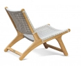 Amalfi Lounge Chair, Flat Weave
