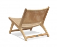 Amalfi Lounge Chair, Flat Weave