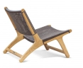 Amalfi Lounge Chair, Flat Weave