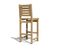 Canfield Wooden Bar Stool Chair
