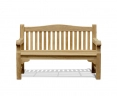 Buckingham 3 Seater Teak Bench - 1.5m